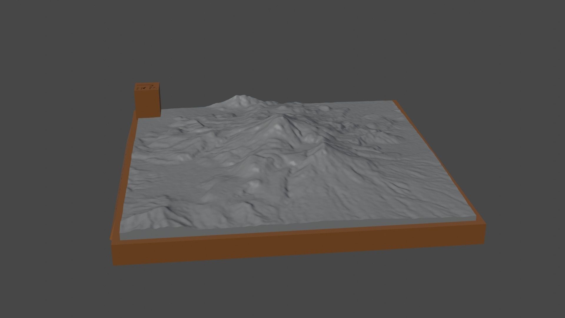 Bulusan Volcano 3D print model_1