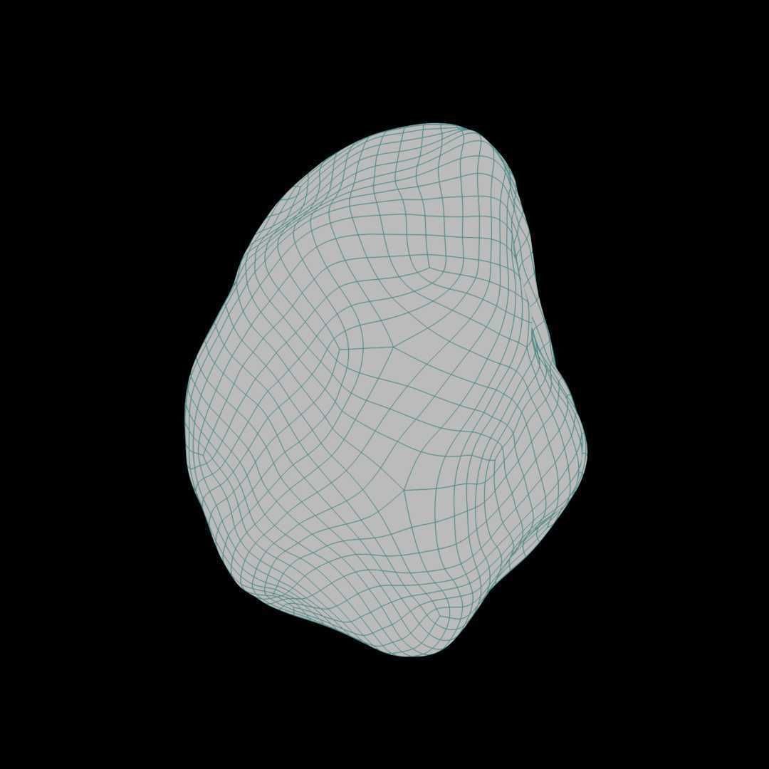 Cranberry Dried Fruit 3D model_6