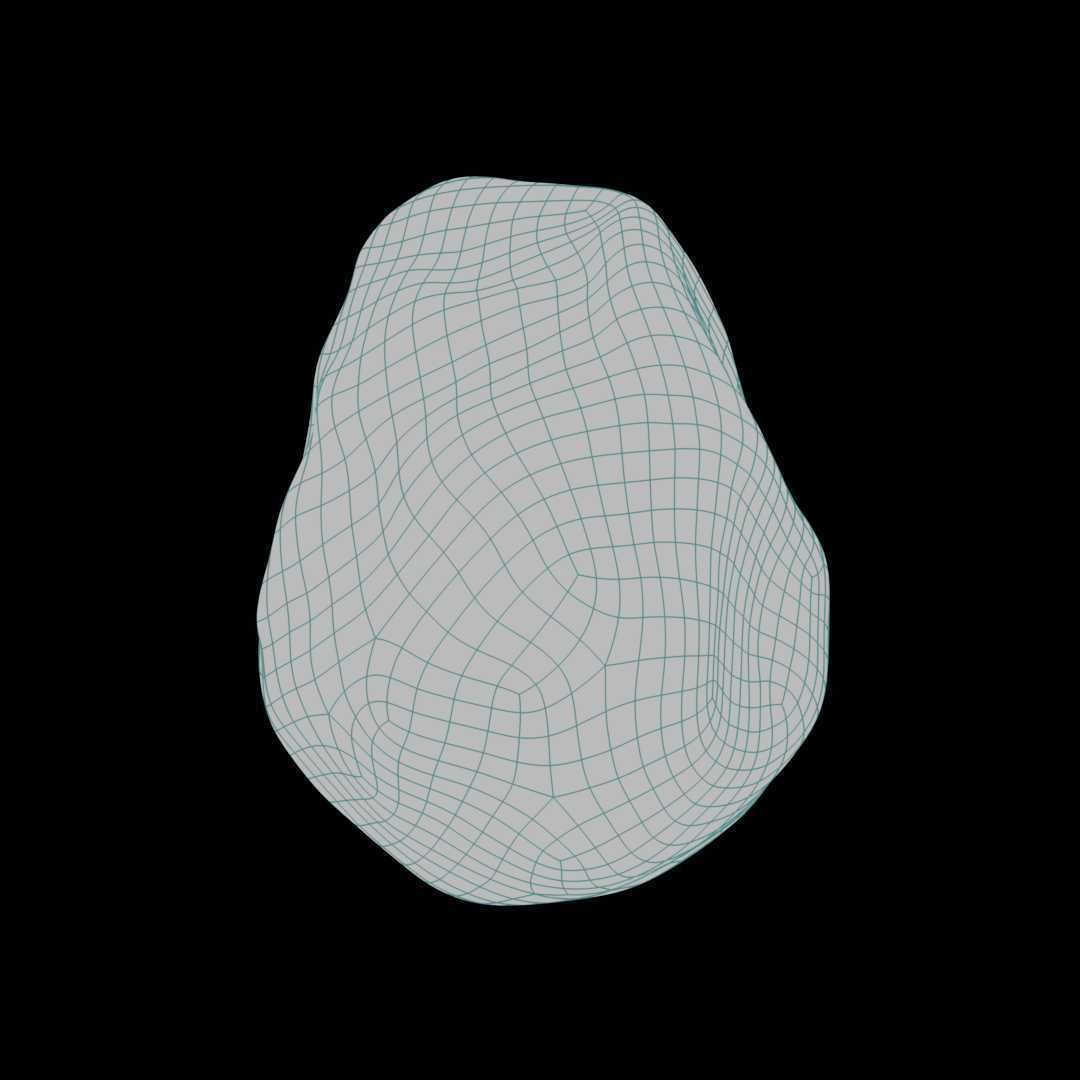 Cranberry Dried Fruit 3D model_8