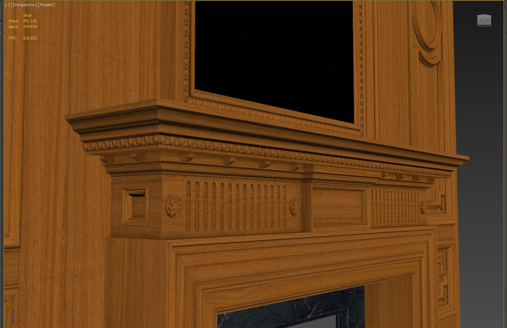 Fireplace 01 03 3D model_33