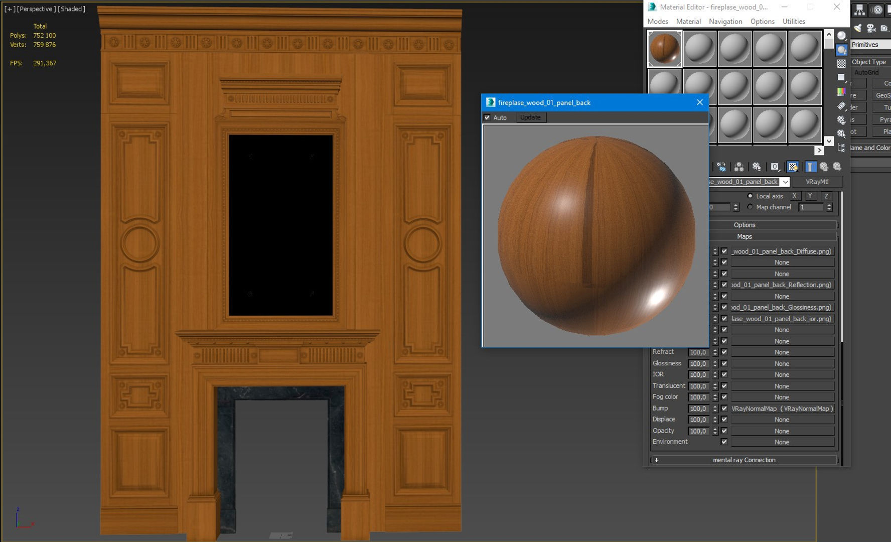 Fireplace 01 03 3D model_32