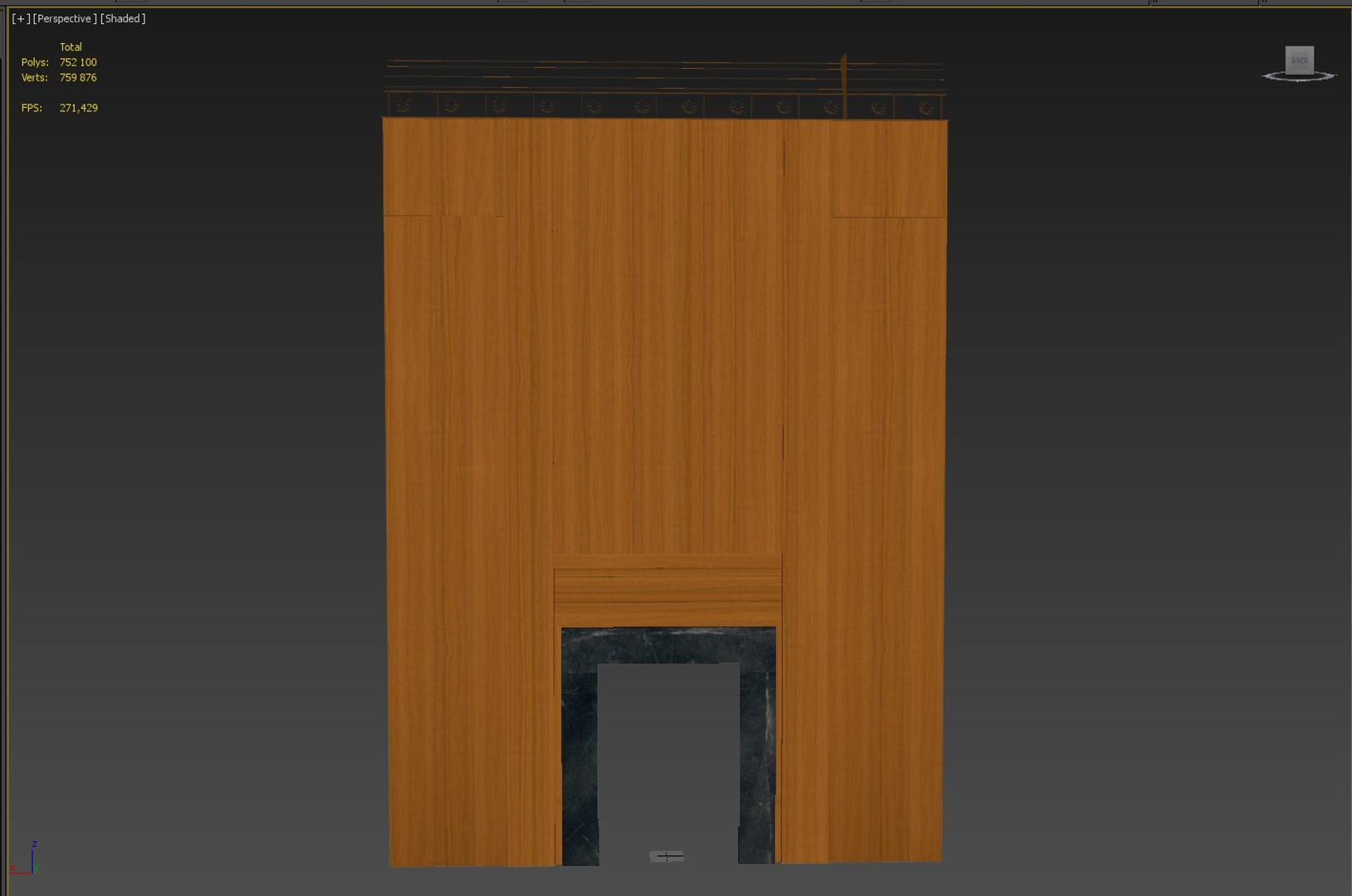 Fireplace 01 03 3D model_35