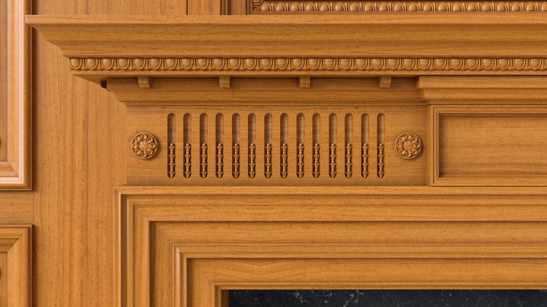 Fireplace 01 03 3D model_12