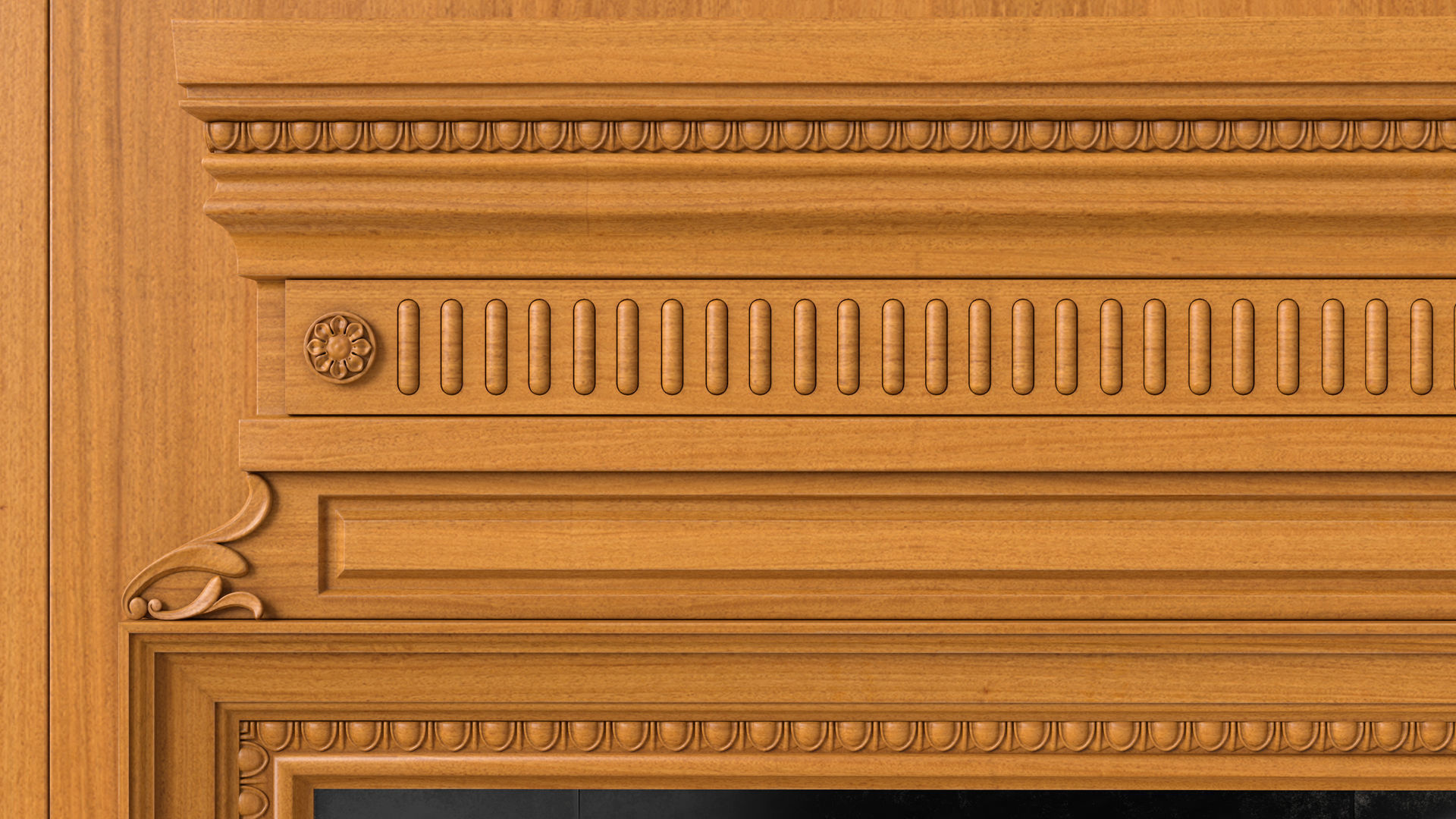 Fireplace 01 03 3D model_6