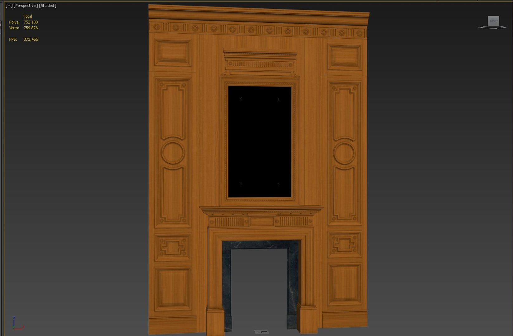 Fireplace 01 03 3D model_34