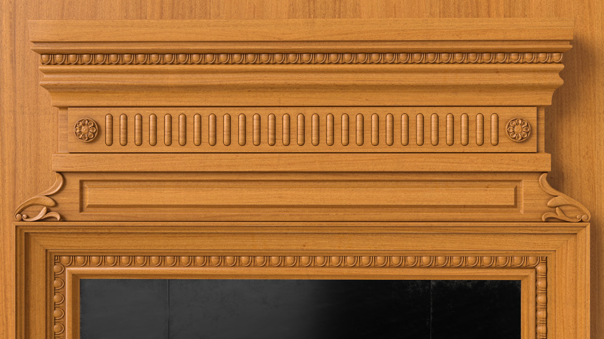 Fireplace 01 03 3D model_4