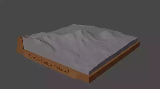 Callejon Canapa 3D print model