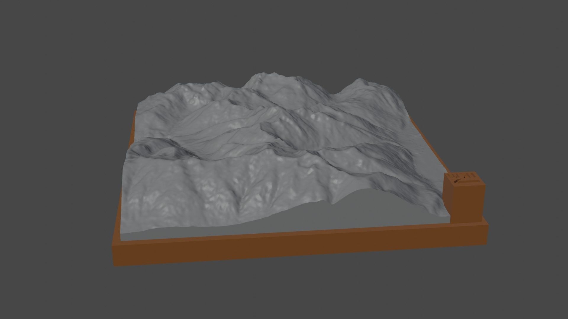 Cerro Aguja Sur 3D print model_6