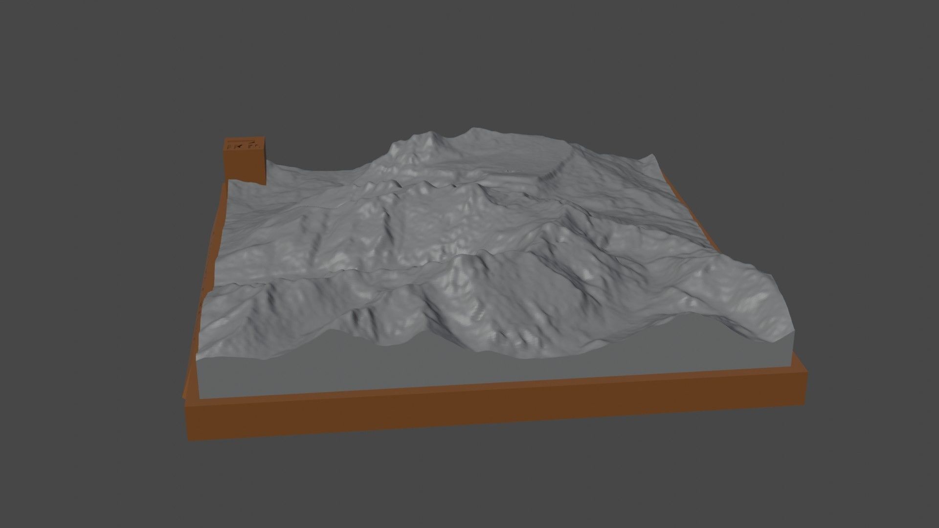Cerro Anexo 3D print model_1