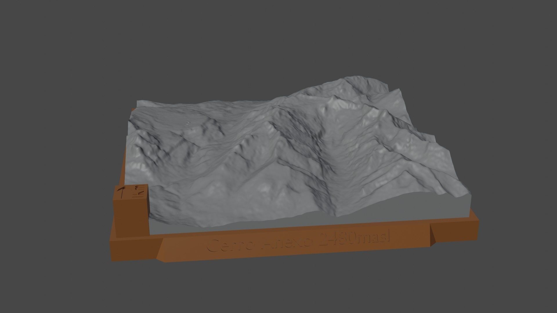 Cerro Anexo 3D print model_5