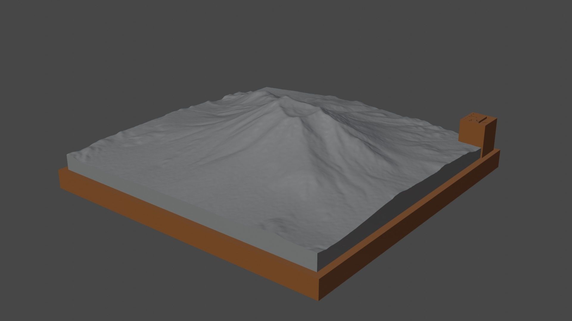 Cerro Aracar 3D print model_7