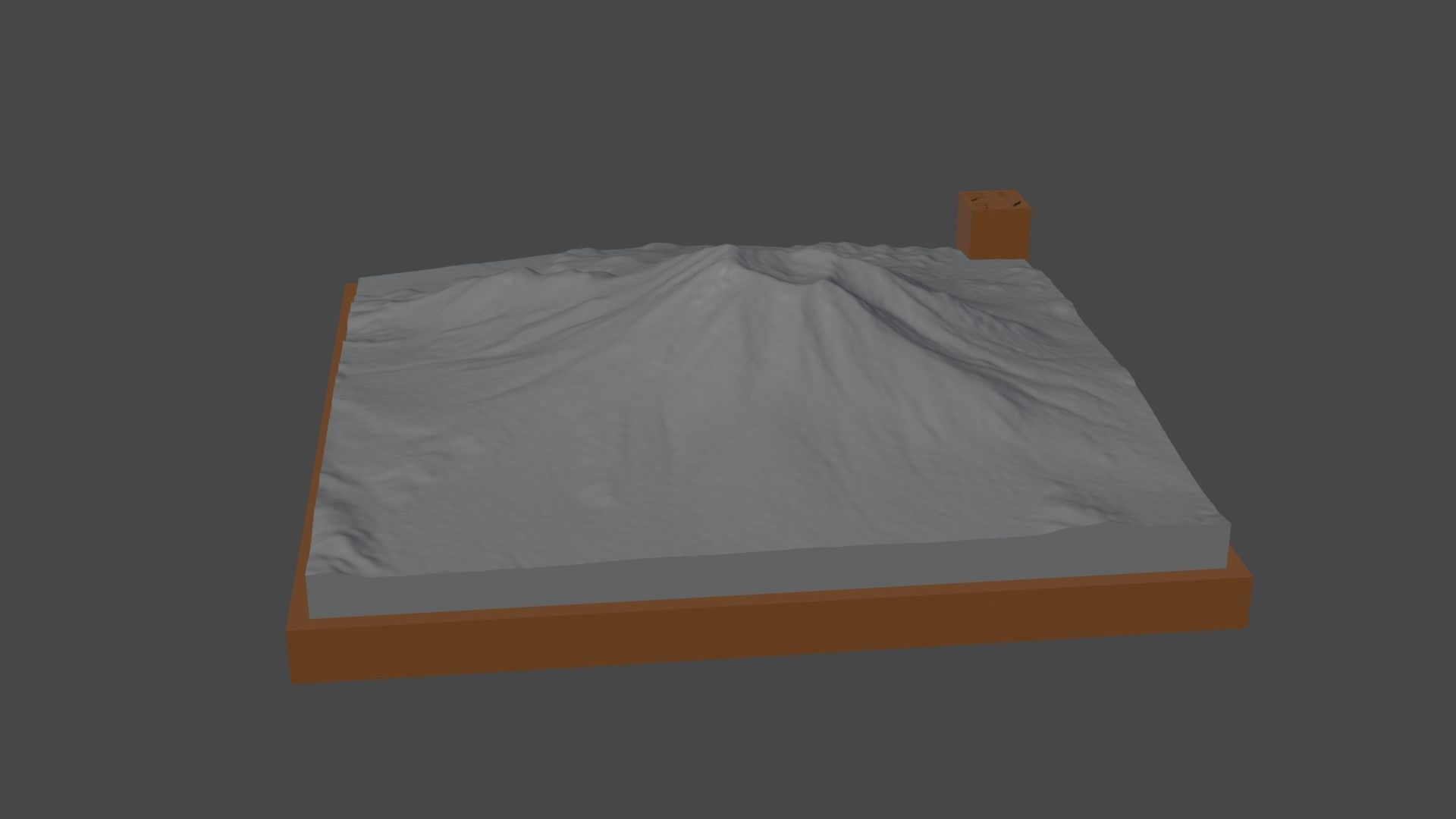 Cerro Aracar 3D print model_2