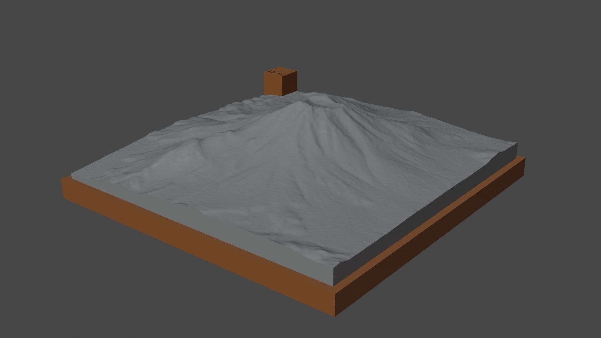 Cerro Aracar 3D print model_4