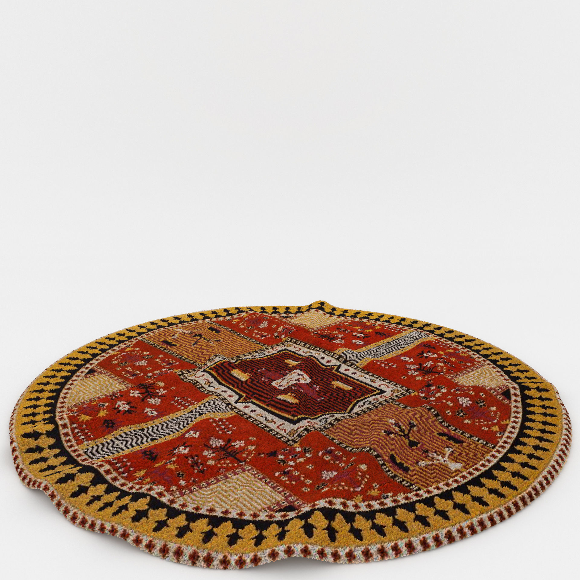 Rugs No 698 Low-poly 3D model_7