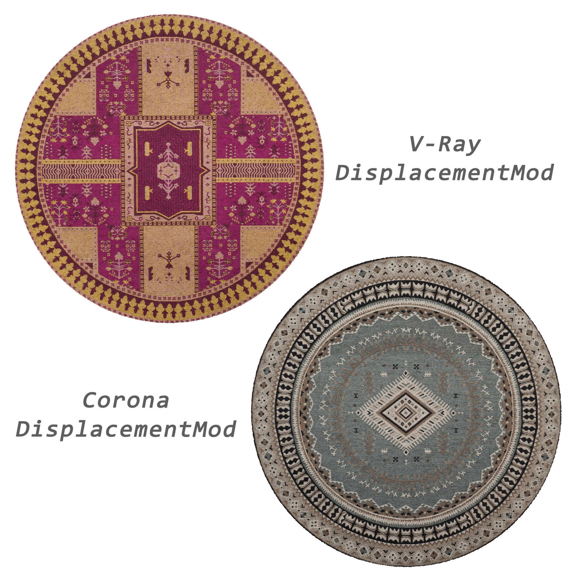 Rugs No 698 Low-poly 3D model_2