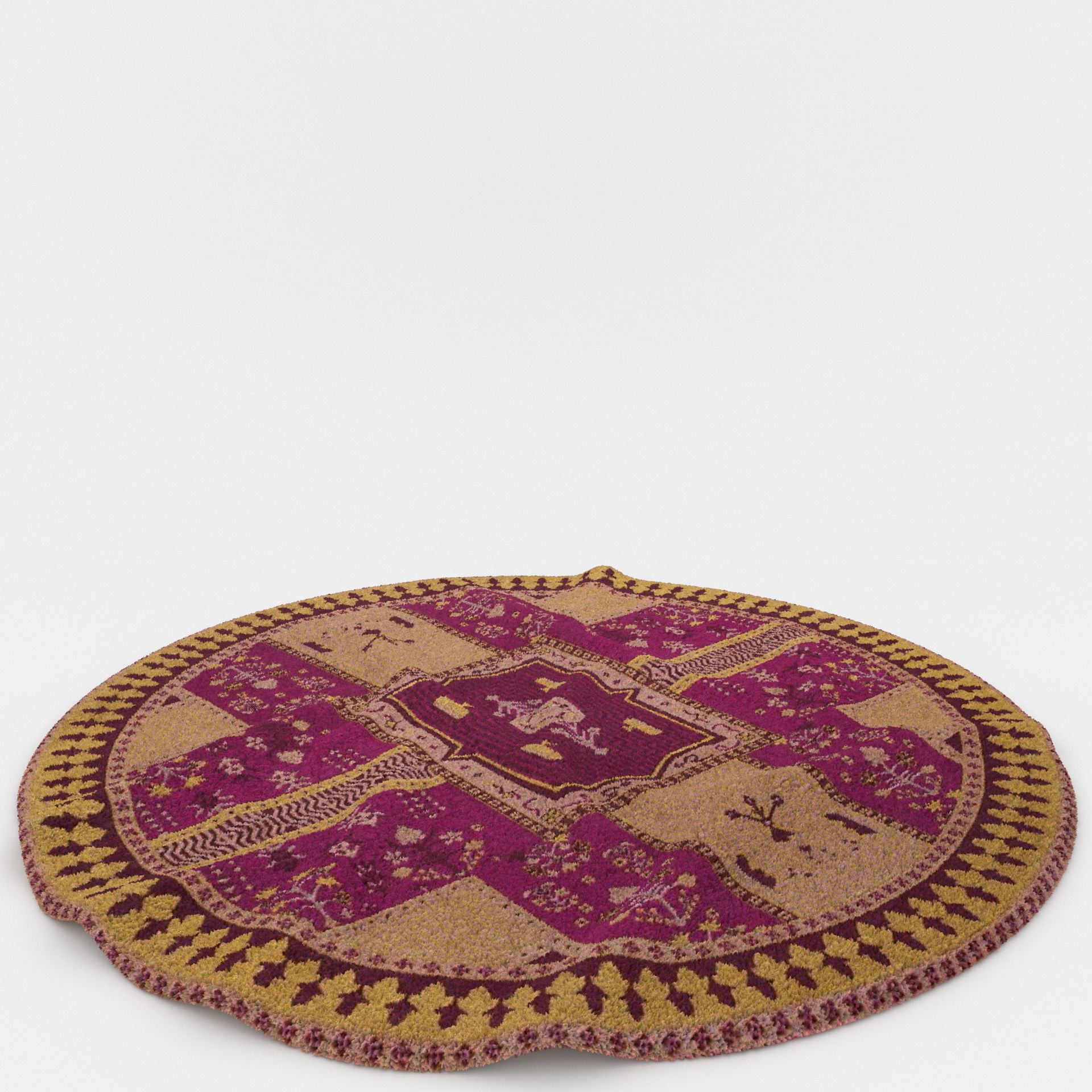 Rugs No 698 Low-poly 3D model_5