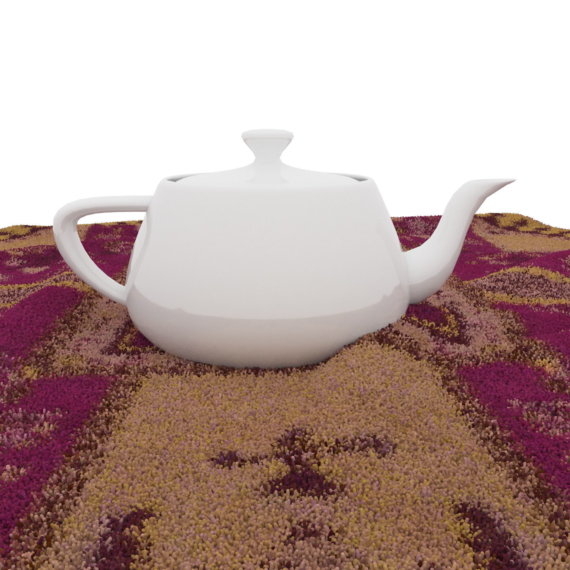 Rugs No 698 Low-poly 3D model_8