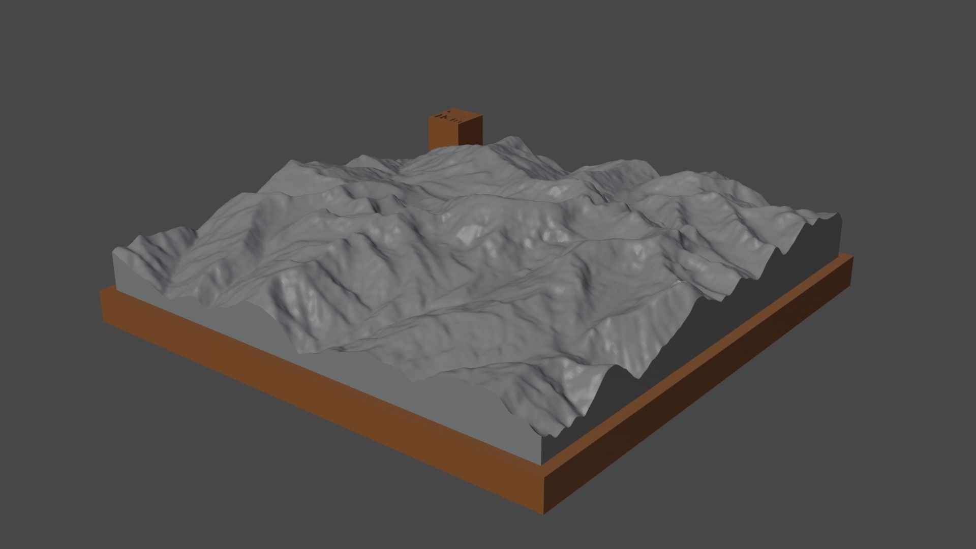 Cerro Bravo 3D print model_4