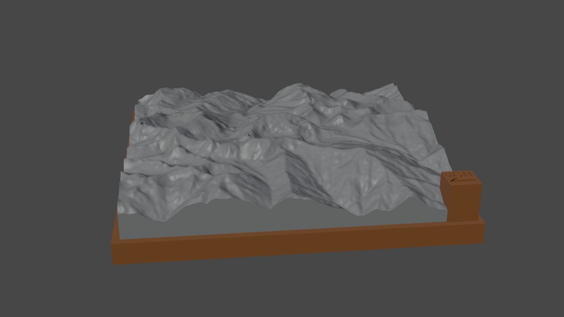 Cerro Bravo 3D print model_6
