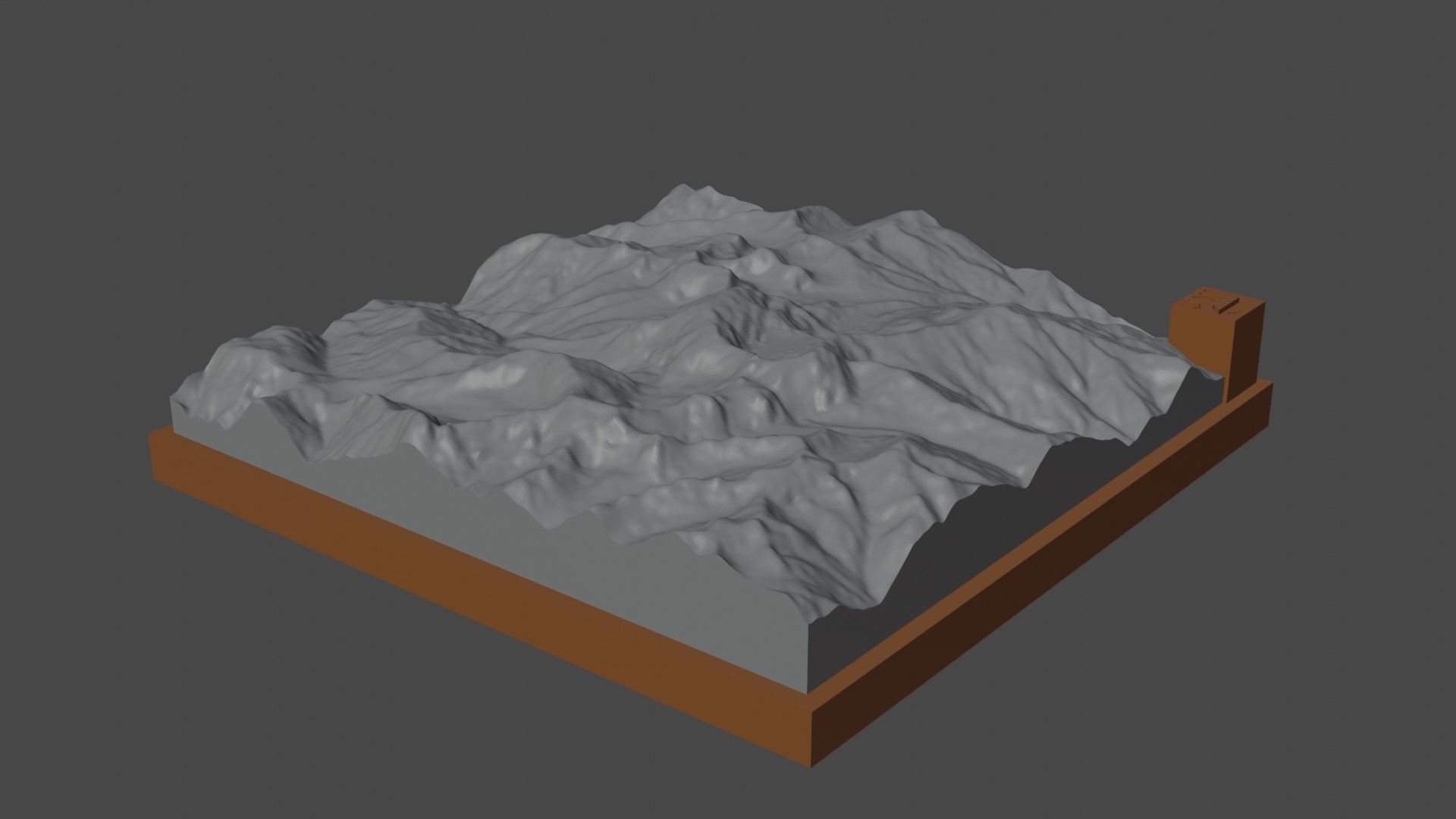 Cerro Bravo 3D print model_7