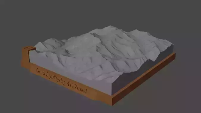 Gora Dyultydag 3D print model
