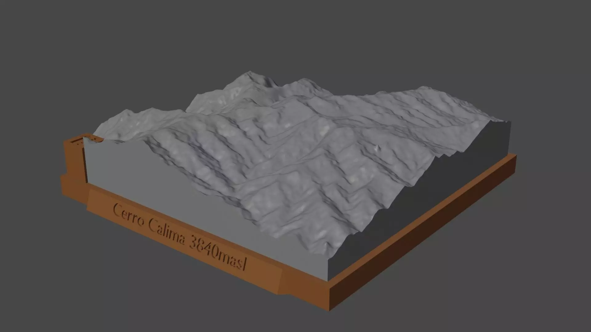 Cerro Calima 3D print model