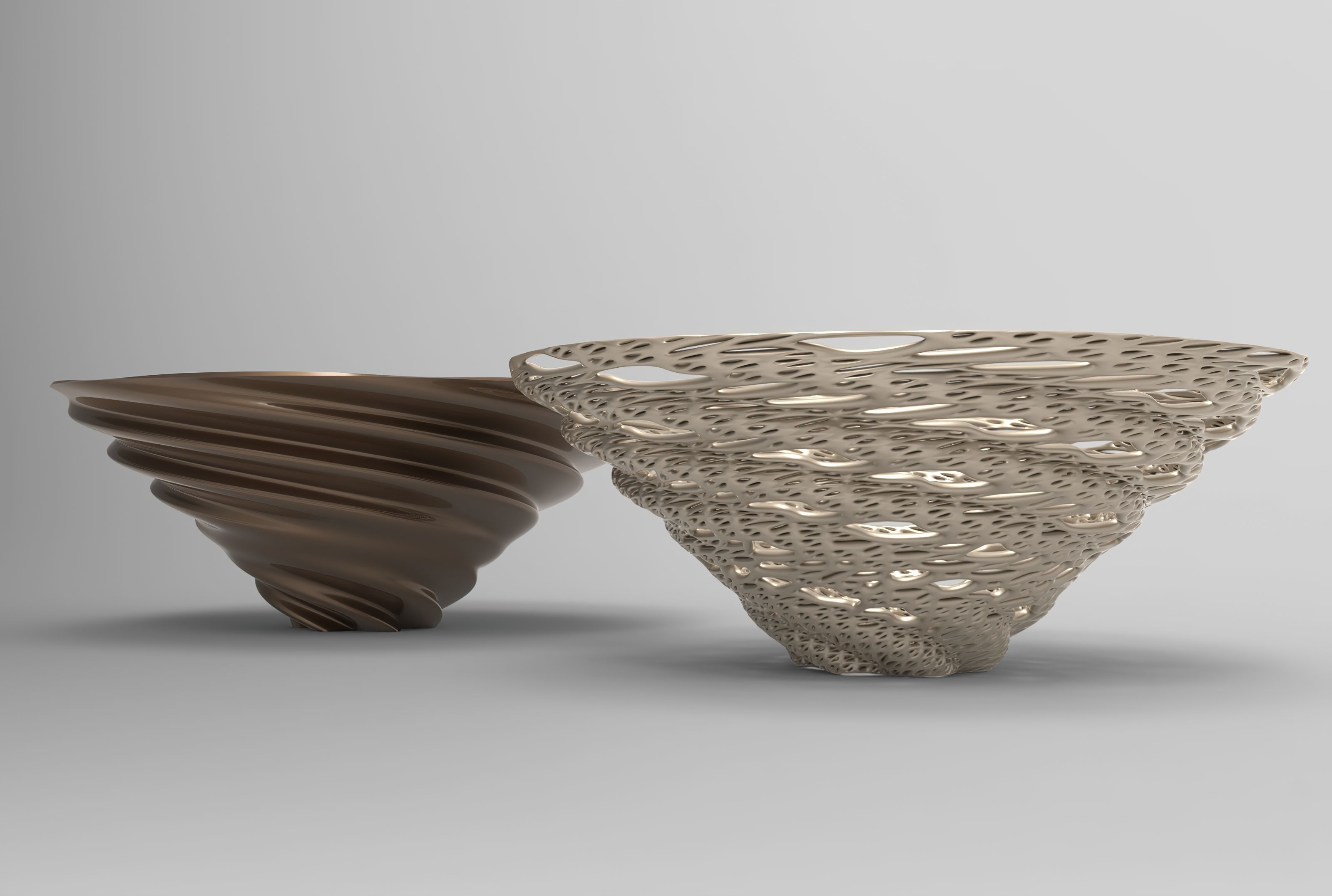 Vase Voronoi 14 3D print model_1