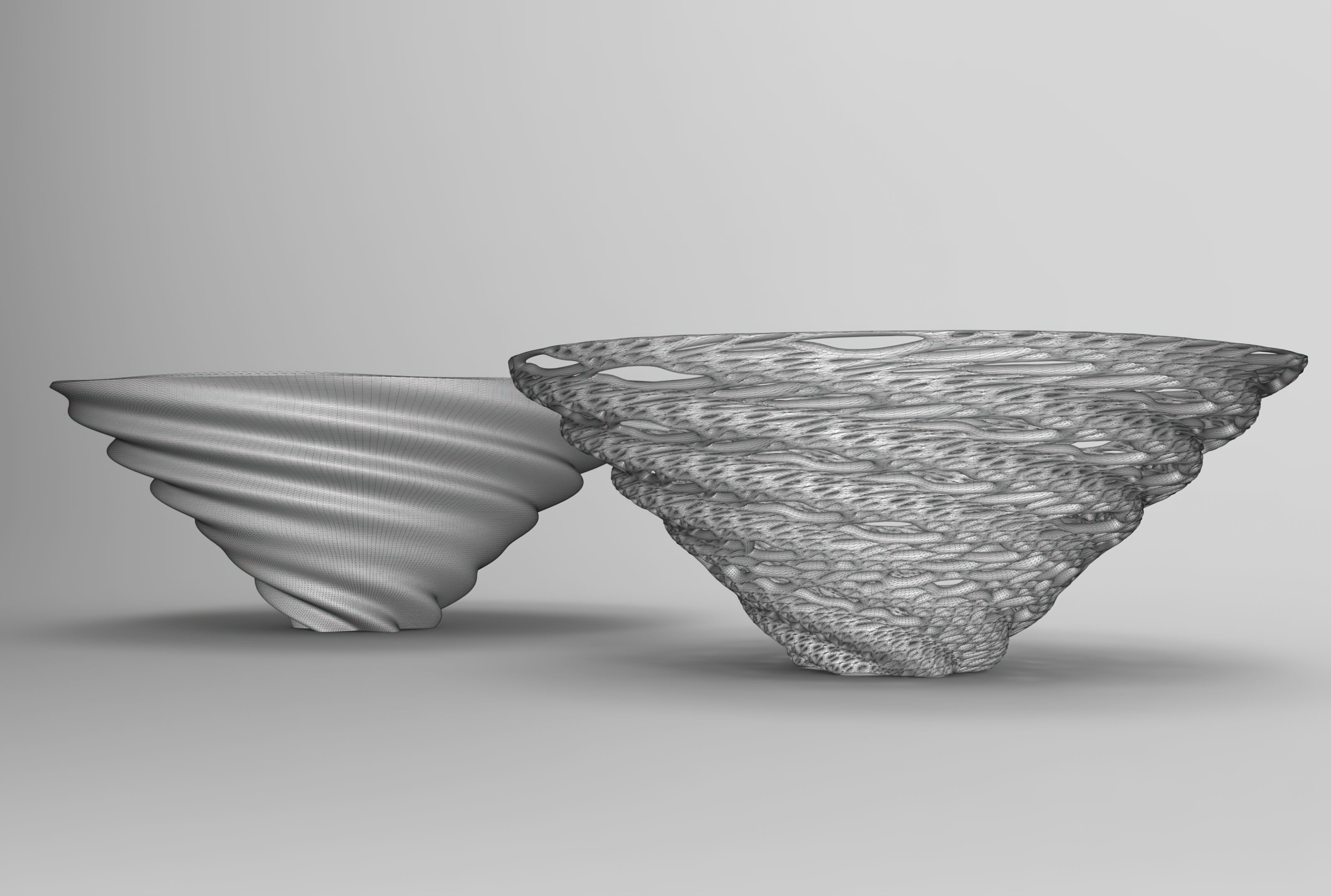 Vase Voronoi 14 3D print model_2