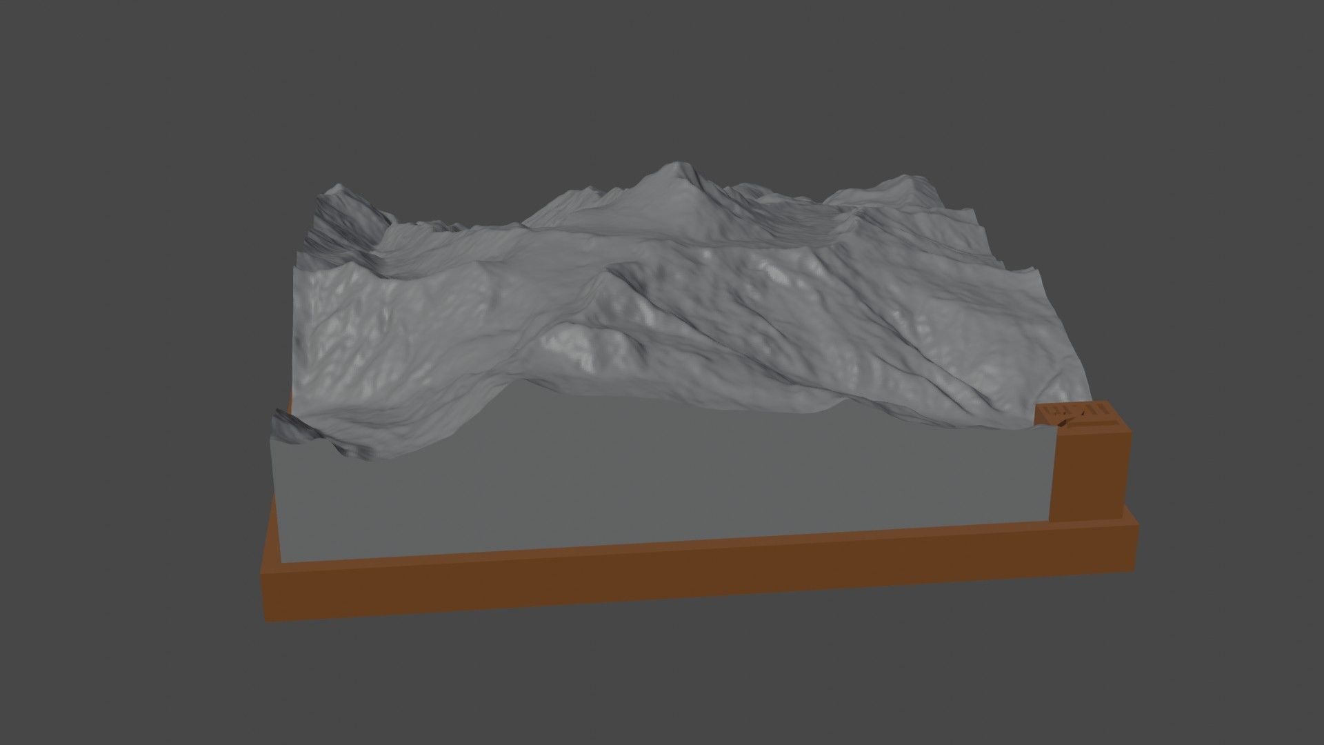 Gora Kazbek 3D print model_6