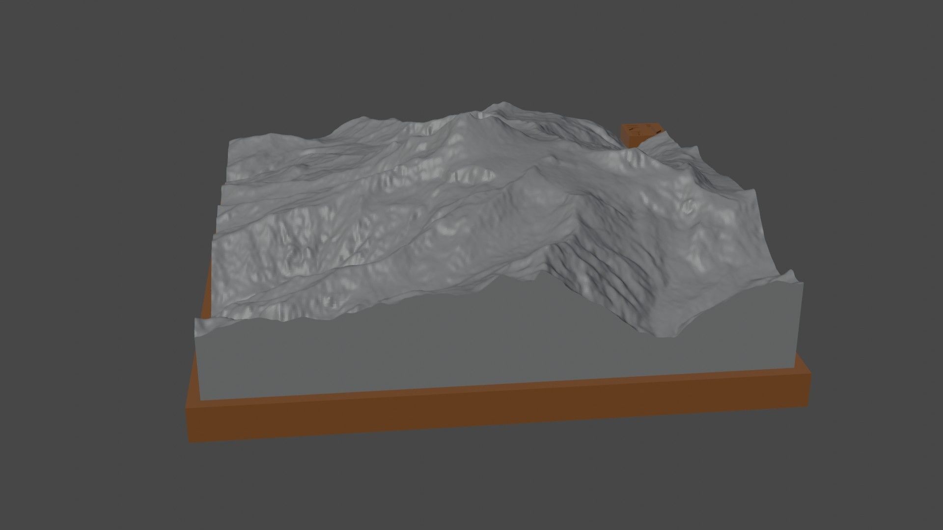 Gora Kazbek 3D print model_2