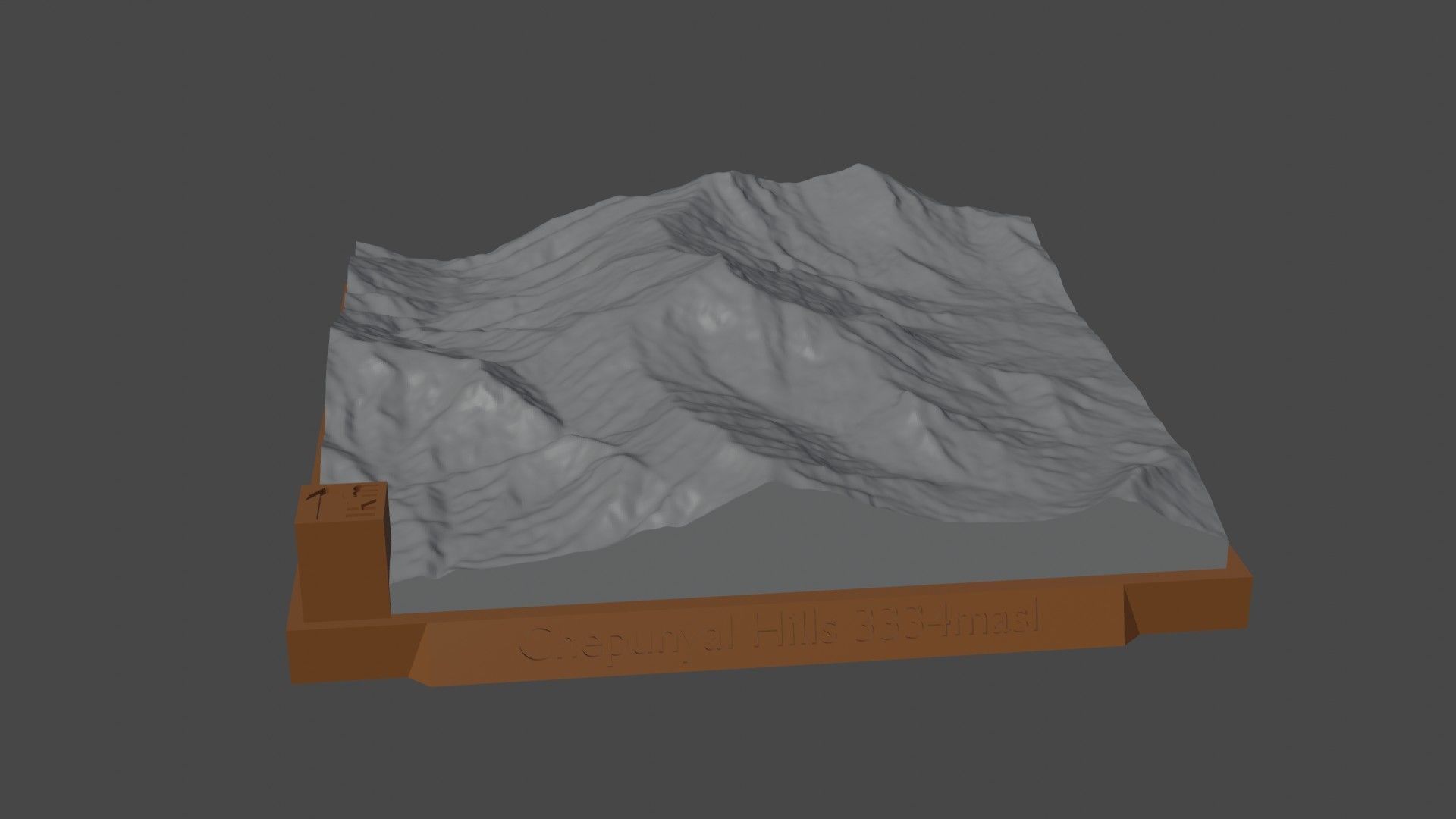 Chepunyal Hills 3D print model_5