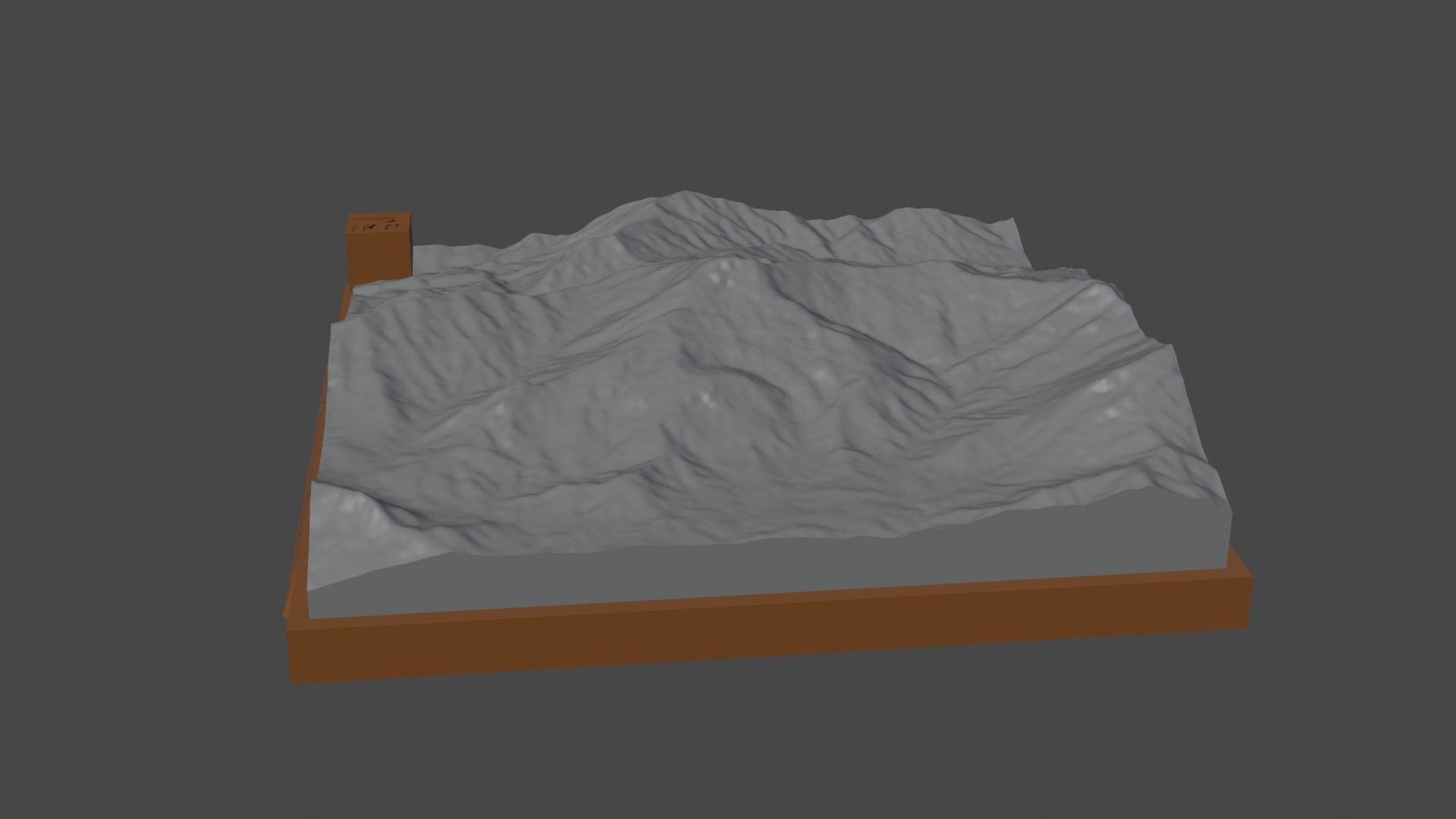 Chepunyal Hills 3D print model_1
