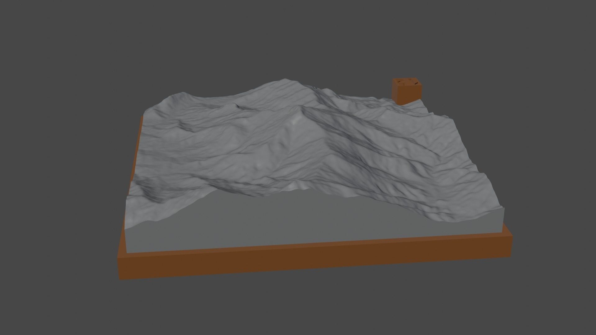 Chepunyal Hills 3D print model_2