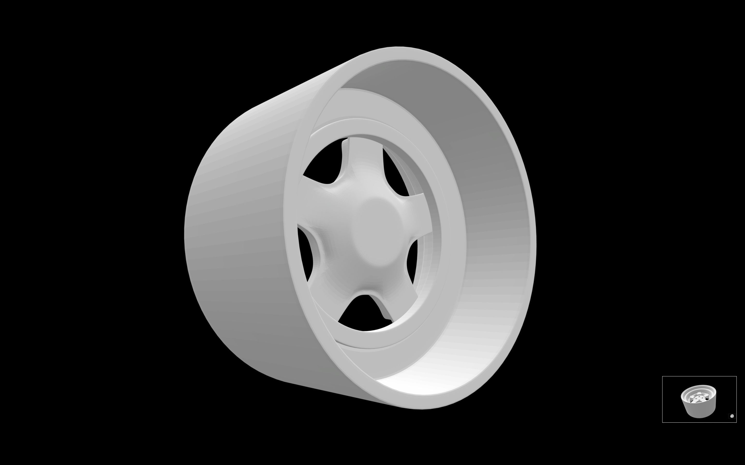 Schmidt Revolution Modern scalable and printable rimsLine 3D print model_2