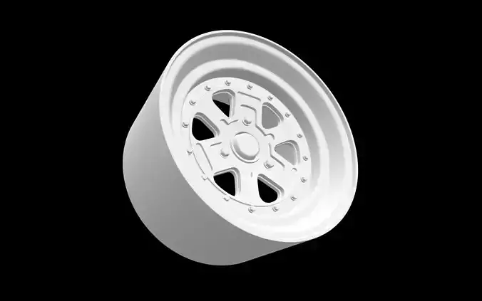 PLS Imola scalable and printable rims 3D print model