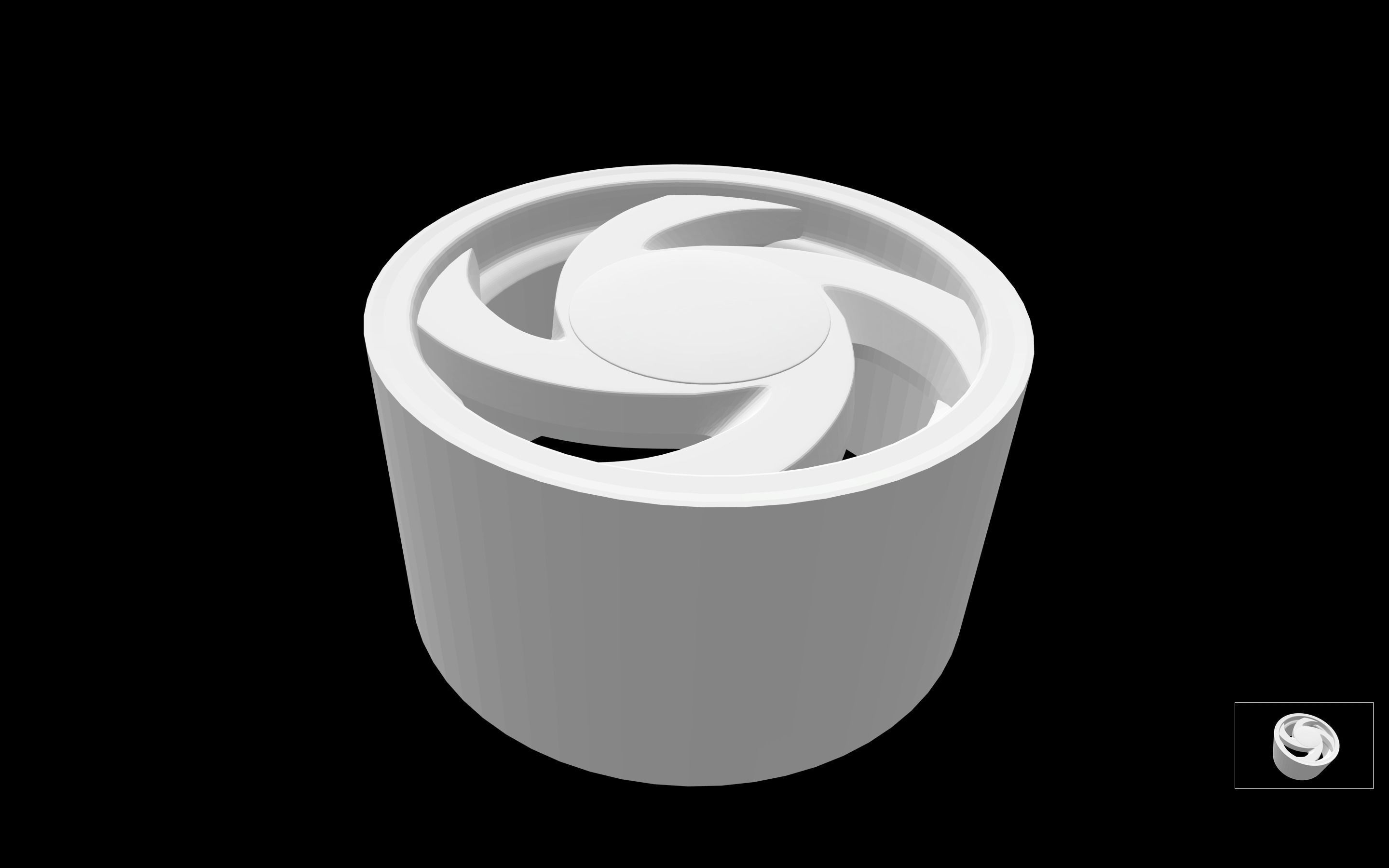 Rays Super Volk scalable and printable rims 3D print model_1