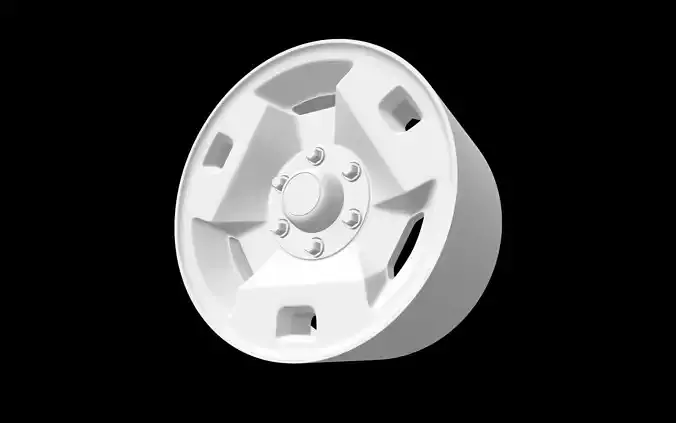 Nissan Pathfinder OEM scalable and printable rims
