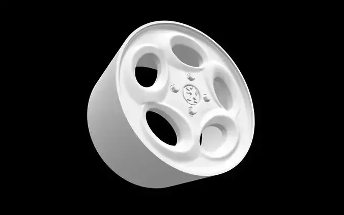 Peugeot 206 oem scalable and printable rims
