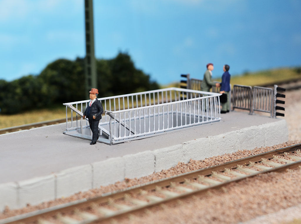 PLA-0001 Platform detail set for Europe H0-scale 38 items 3D print model_17