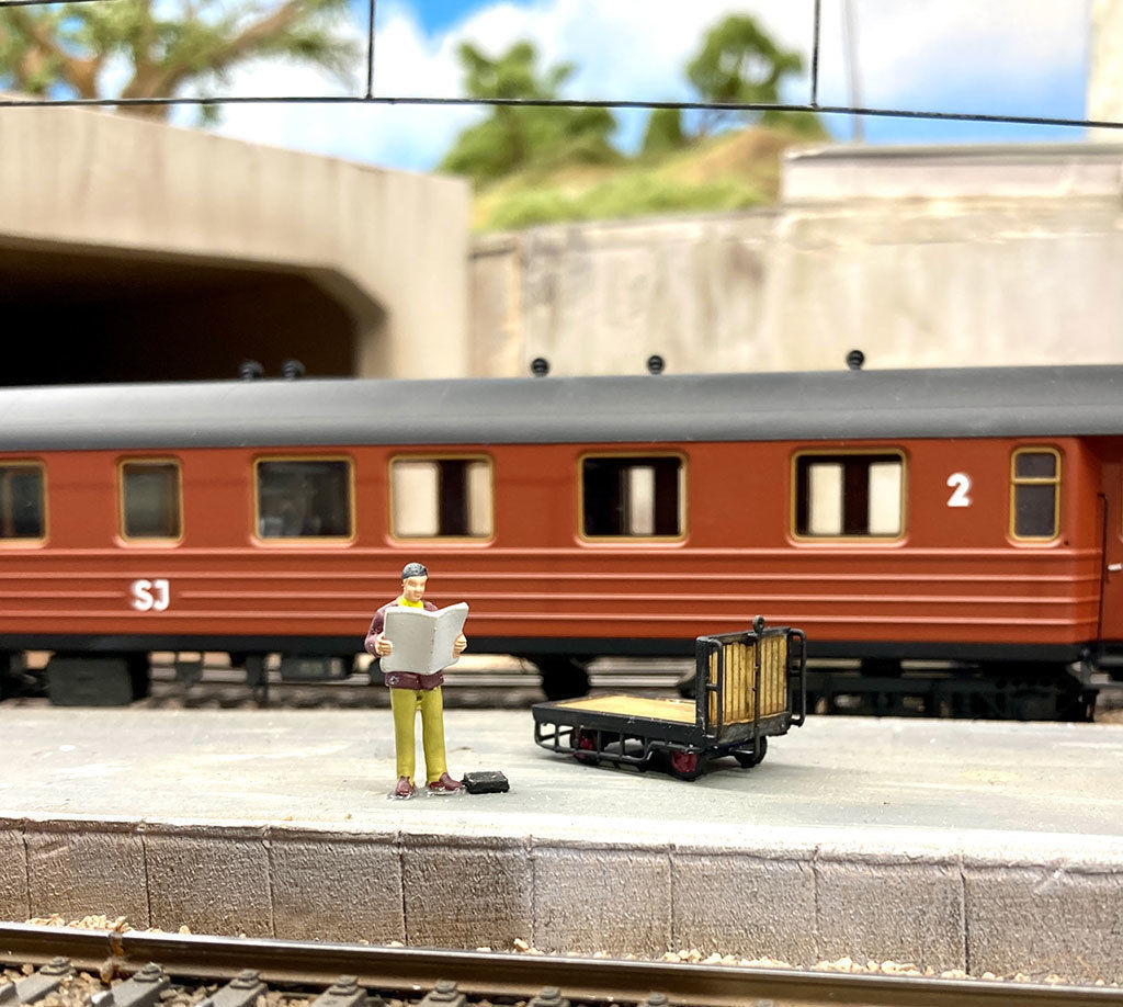 PLA-0001 Platform detail set for Europe H0-scale 38 items 3D print model_19