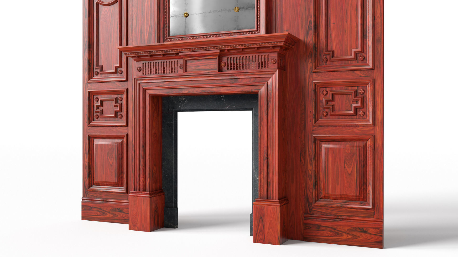 Fireplace 01 04 3D model_9