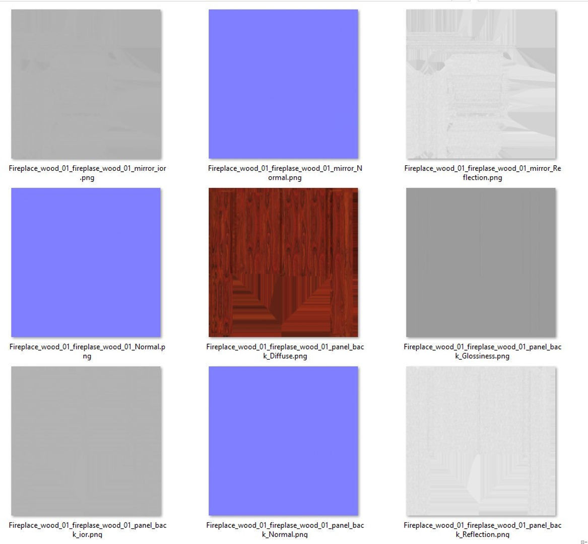 Fireplace 01 04 3D model_38