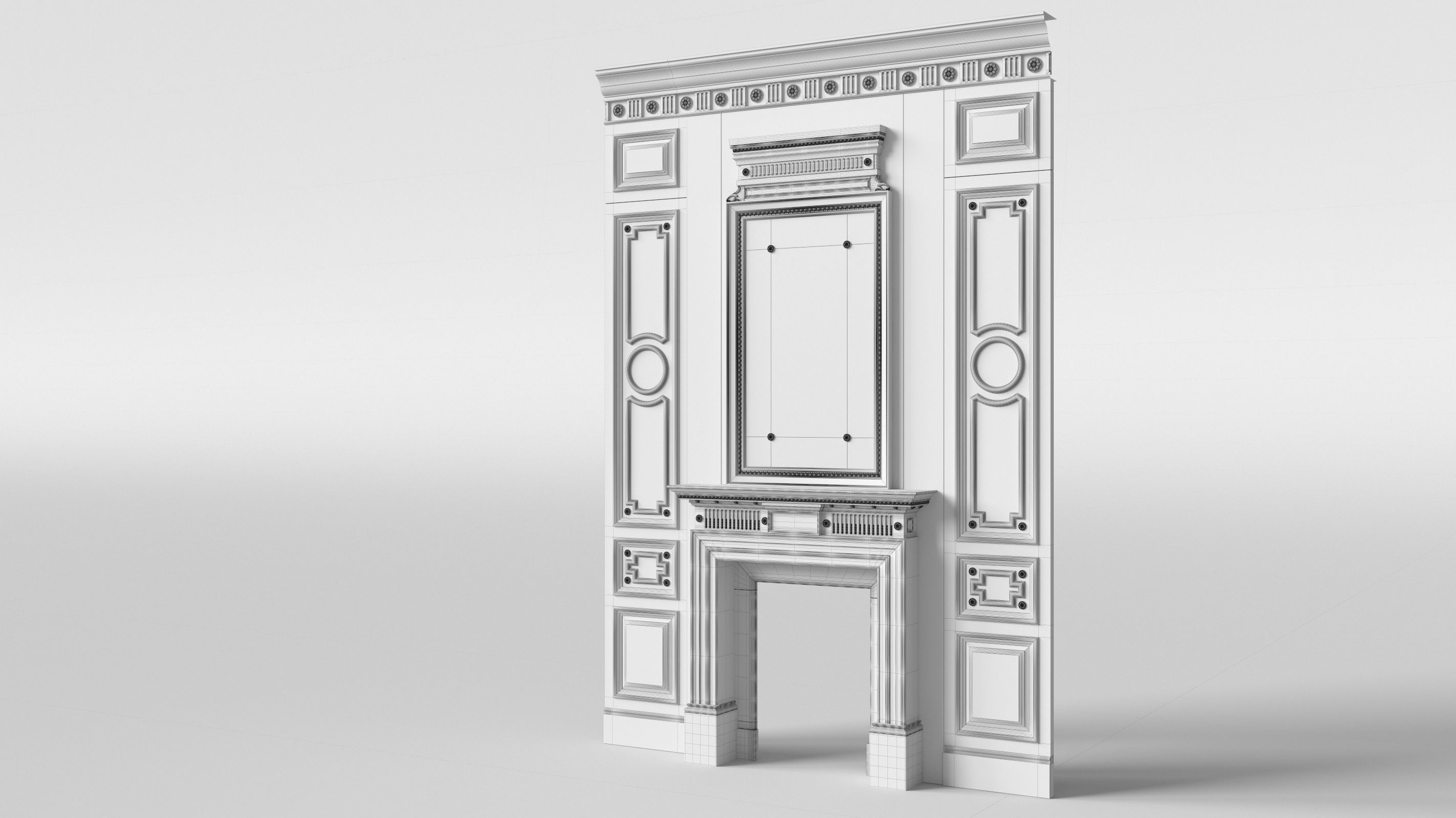 Fireplace 01 04 3D model_22