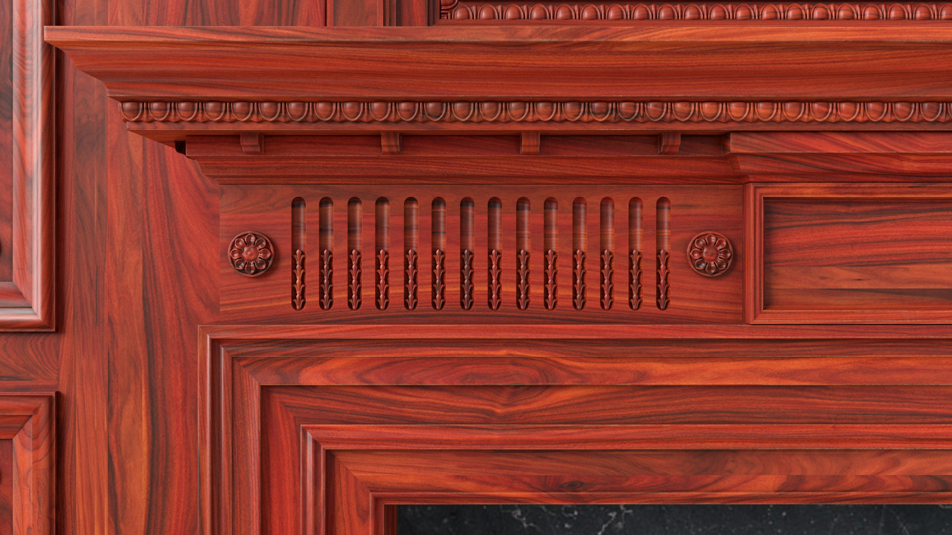 Fireplace 01 04 3D model_11