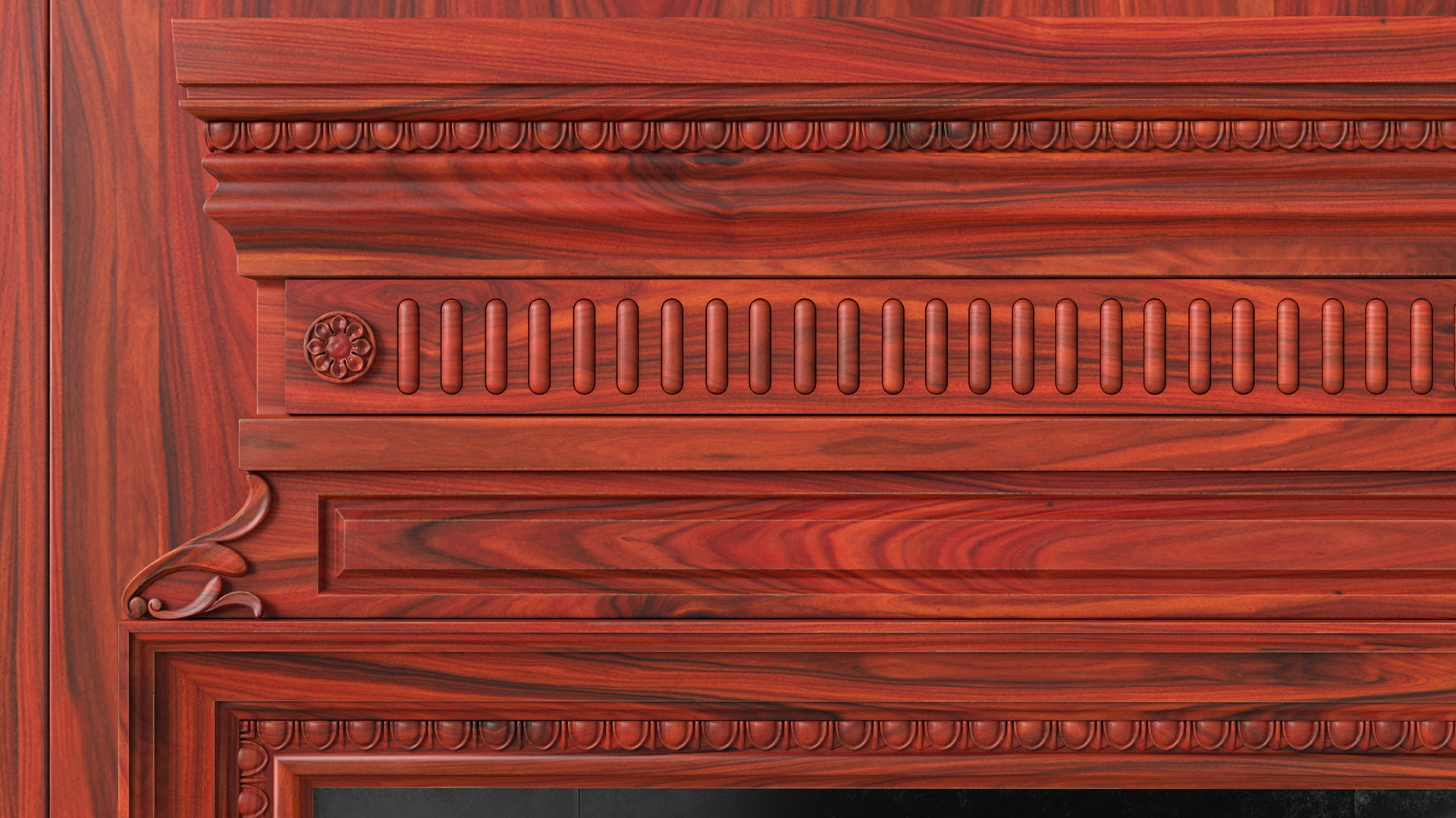 Fireplace 01 04 3D model_6