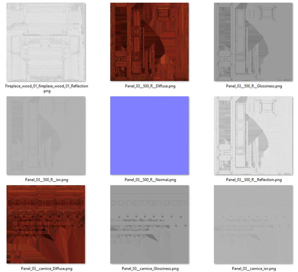 Fireplace 01 04 3D model_39