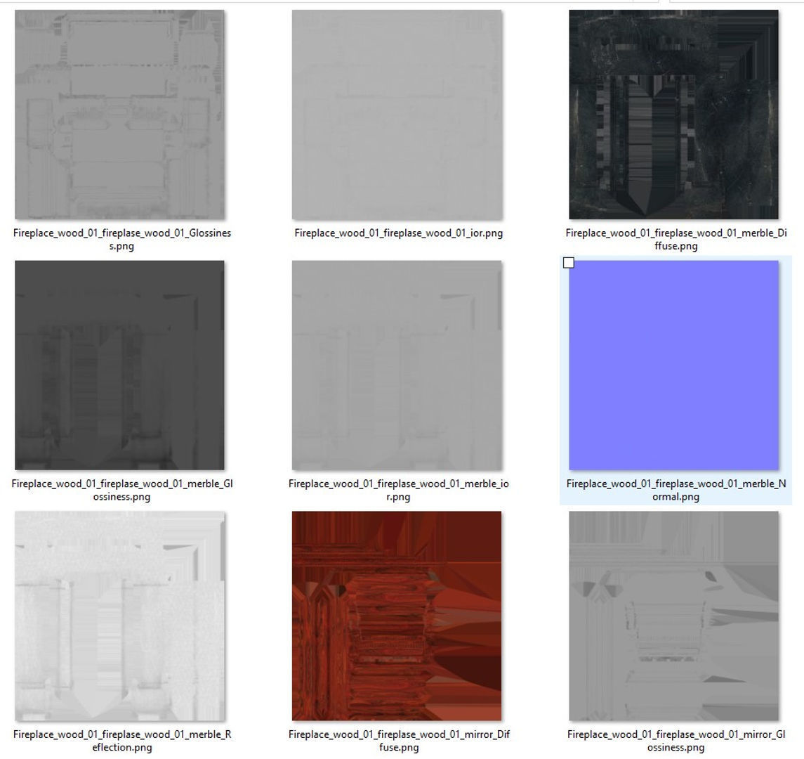 Fireplace 01 04 3D model_40