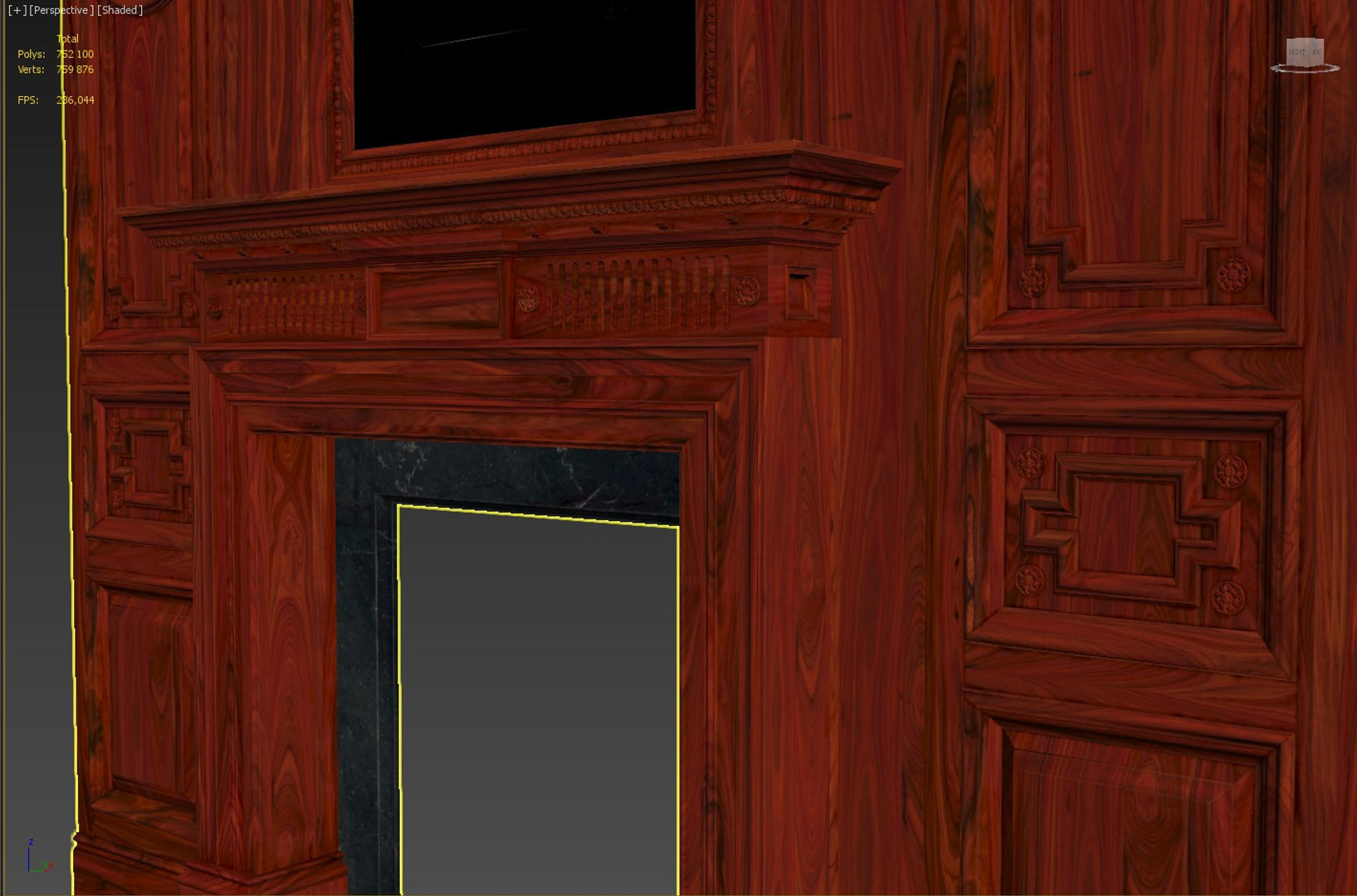 Fireplace 01 04 3D model_33