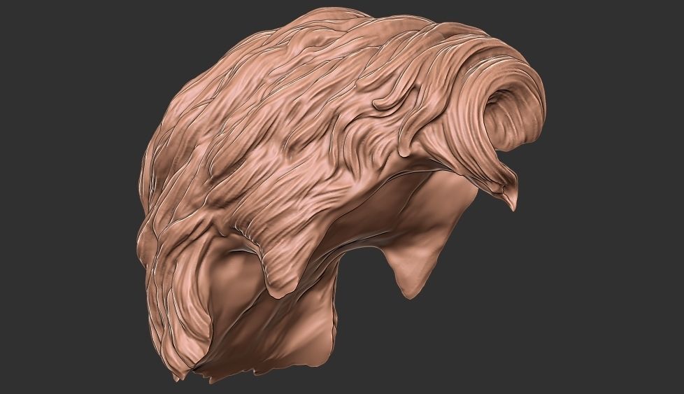 hair 35 3D print model_11