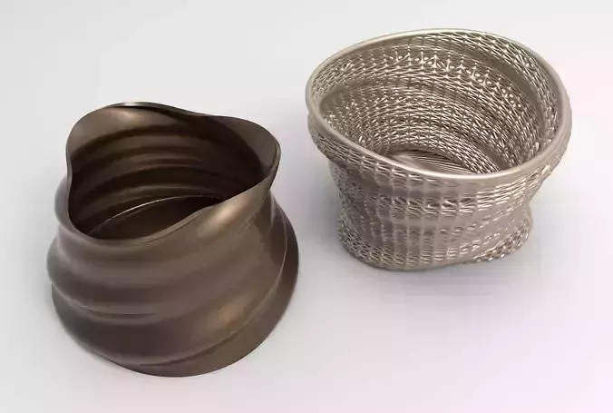 Vase Voronoi 25 3D print model